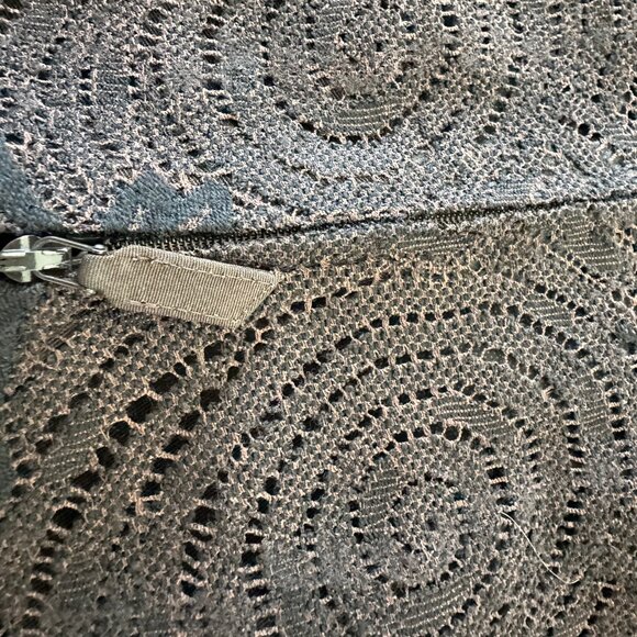 Akris Black Lace Bomber Jacket – Size 10 - Picture 4 of 6